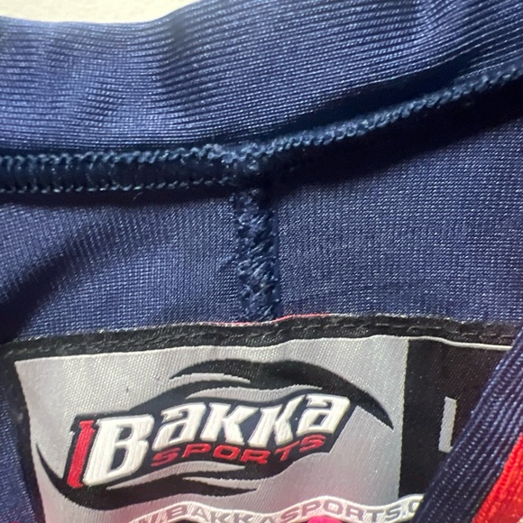Bakka Sports Practice Jersey - Hockey Men's Blue Gold Red Used Large - Picture 3 of 9
